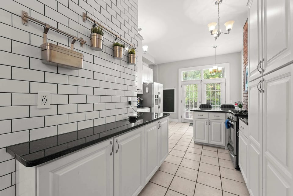 The updated kitchen offers ample space & all the comforts of home​
