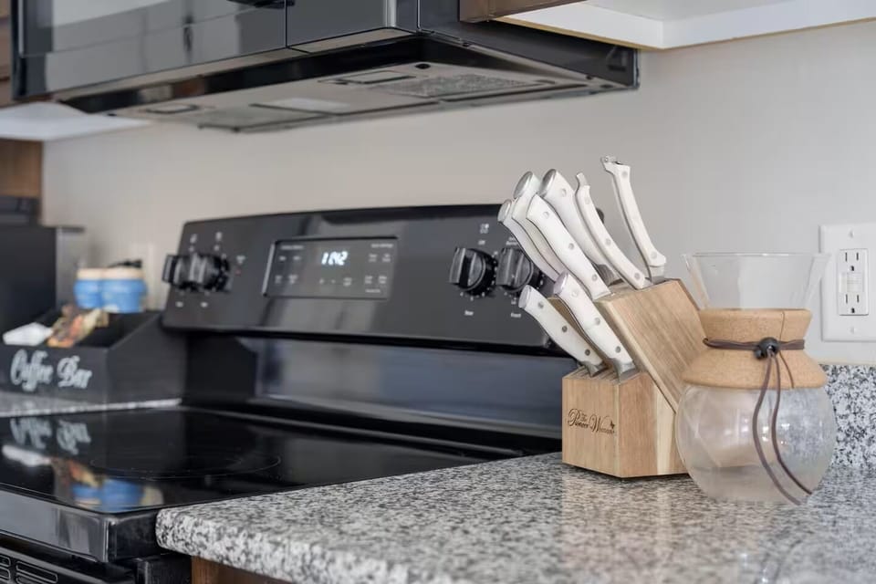 Chef-ready kitchen setup