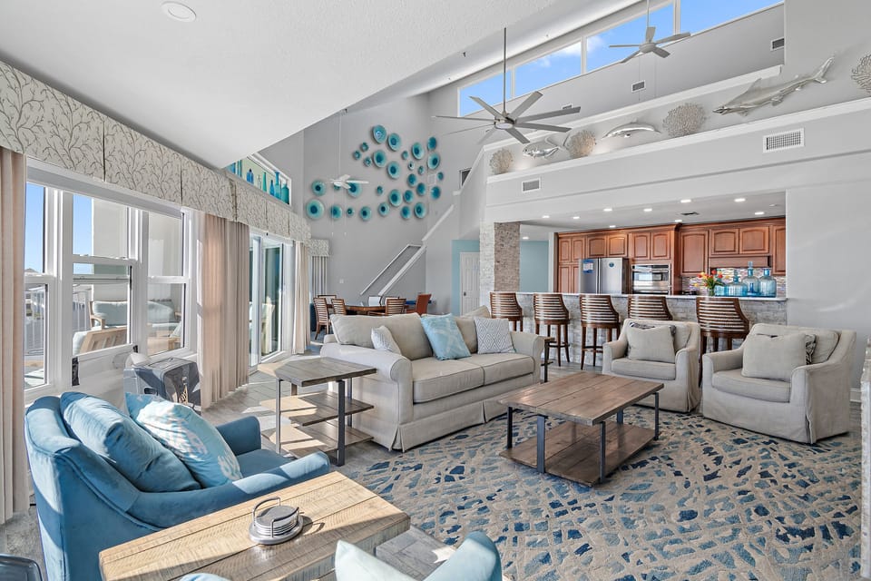 Spacious and open