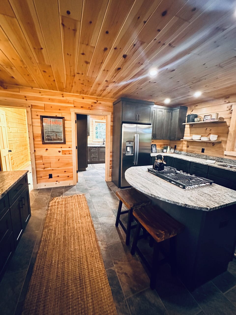 Fully stocked kitchen w/ everything you need for your stay (food not provided)