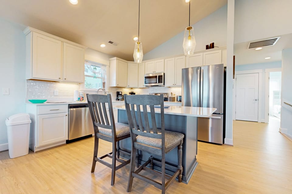 Upstairs kitchen