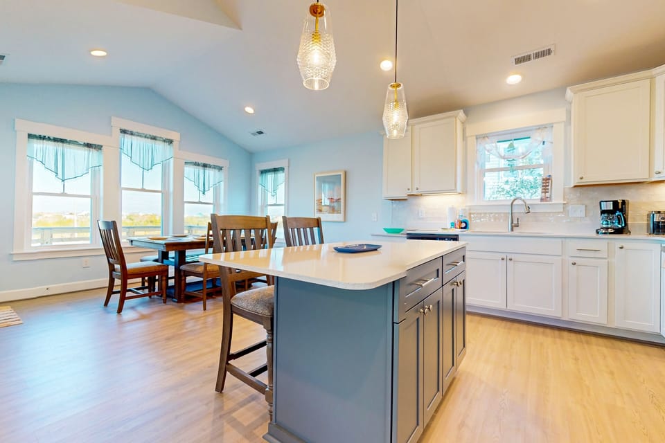 Upstairs kitchen