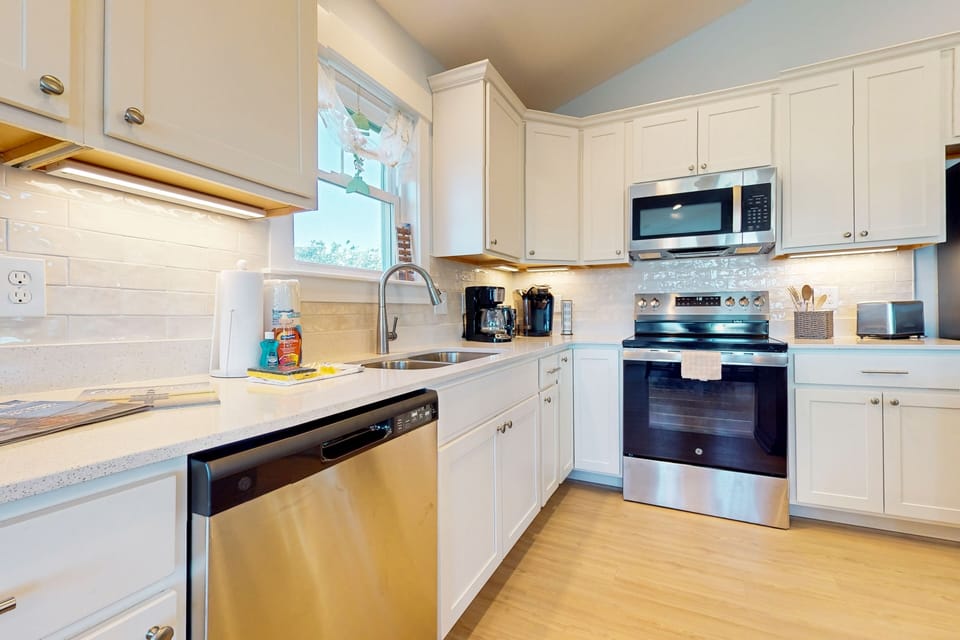 Upstairs kitchen