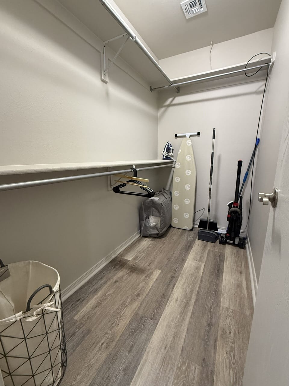 Master closet