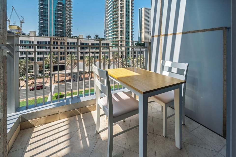 Private balcony