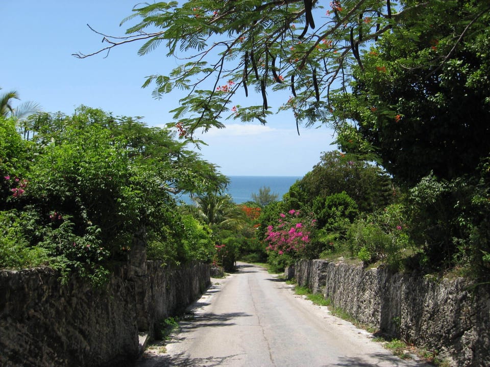 Street in Governors Harbour.