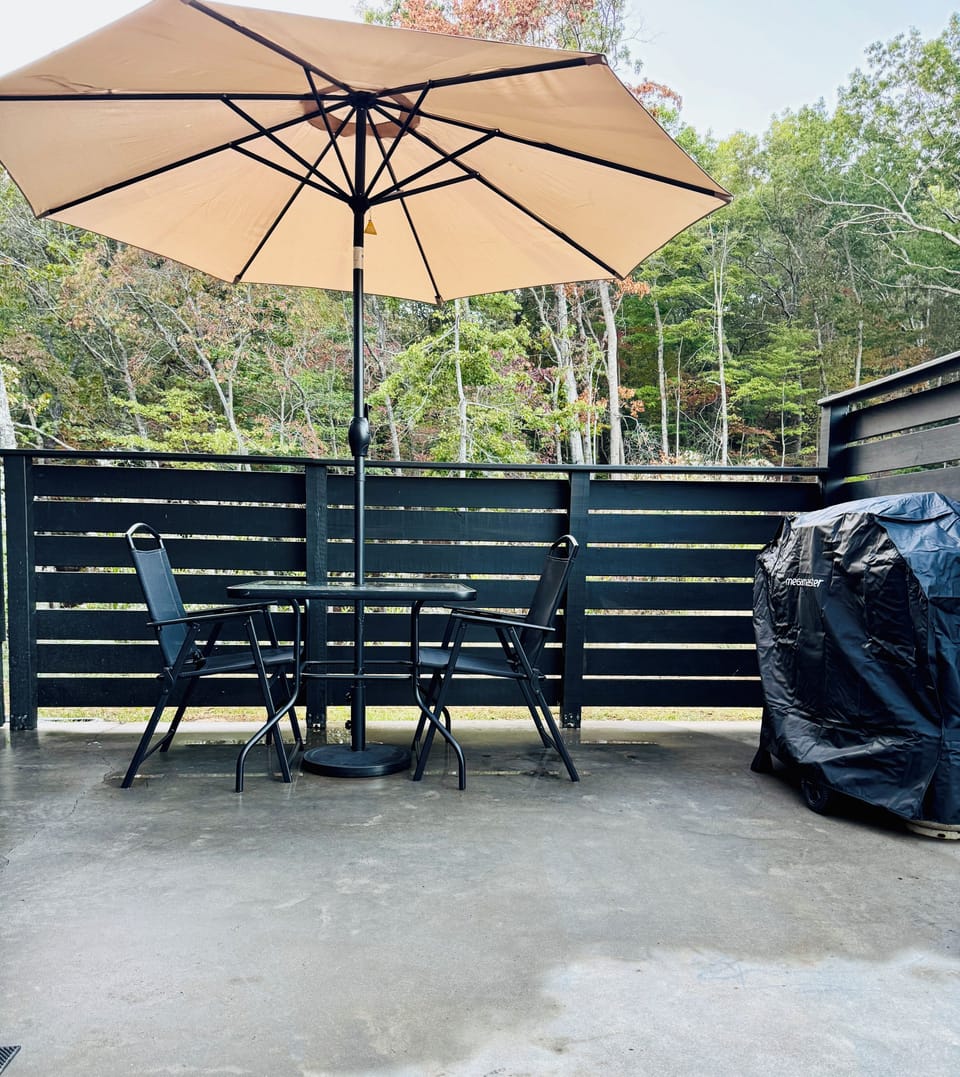 Private patio with ridge breeze • Morning coffee spot