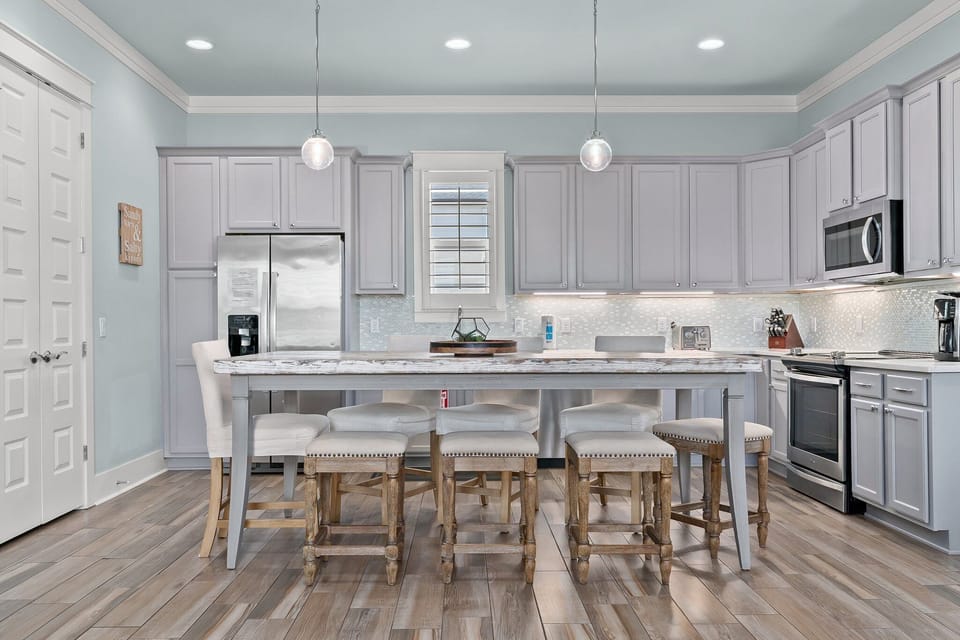 Second Floor Open Concept Kitchen