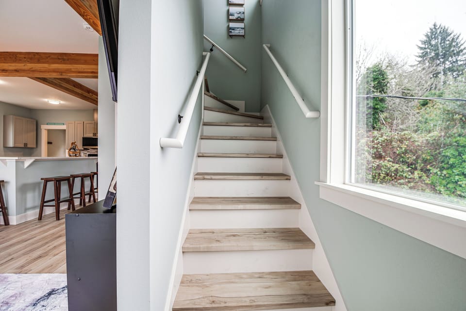 Stairs to Access 2nd Floor