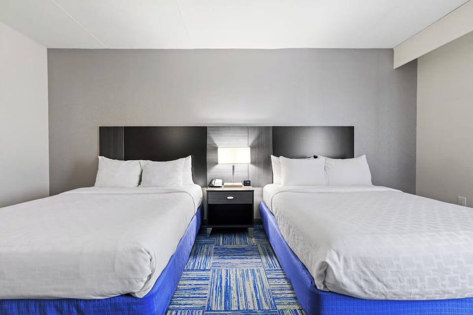 Drift off in twin comforts with soothing, hotel-fresh linens.