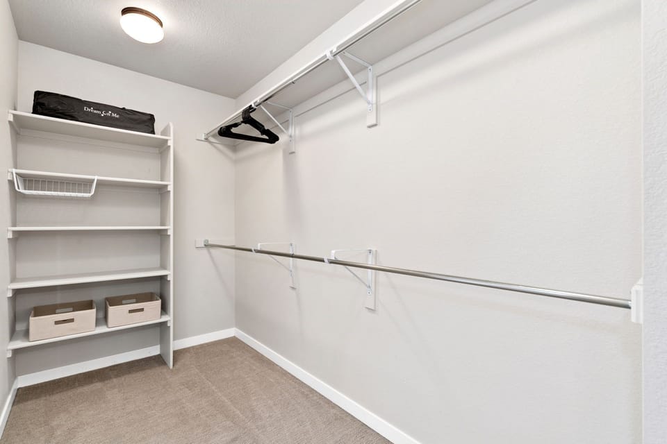 Bathroom 2 | Walk-in Closet (upper level)