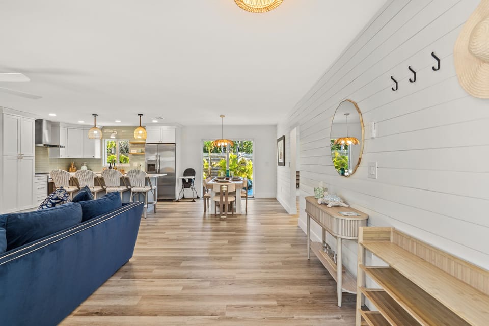 Open and airy with abundance of natural light