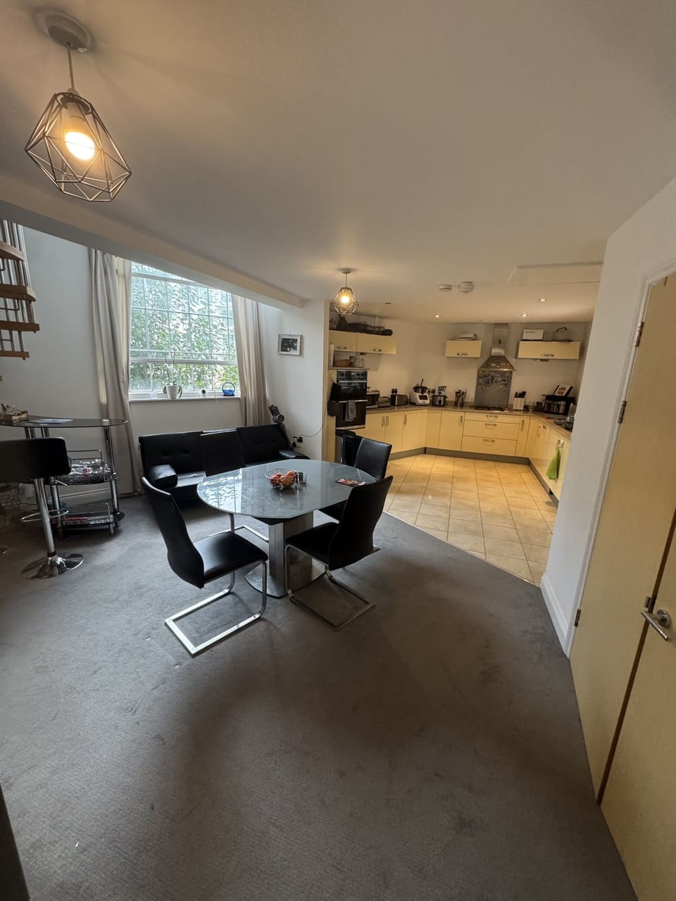 Open Kitchen and dining room