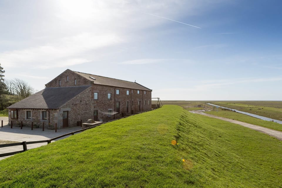 Pattys Barn and Blue Skies