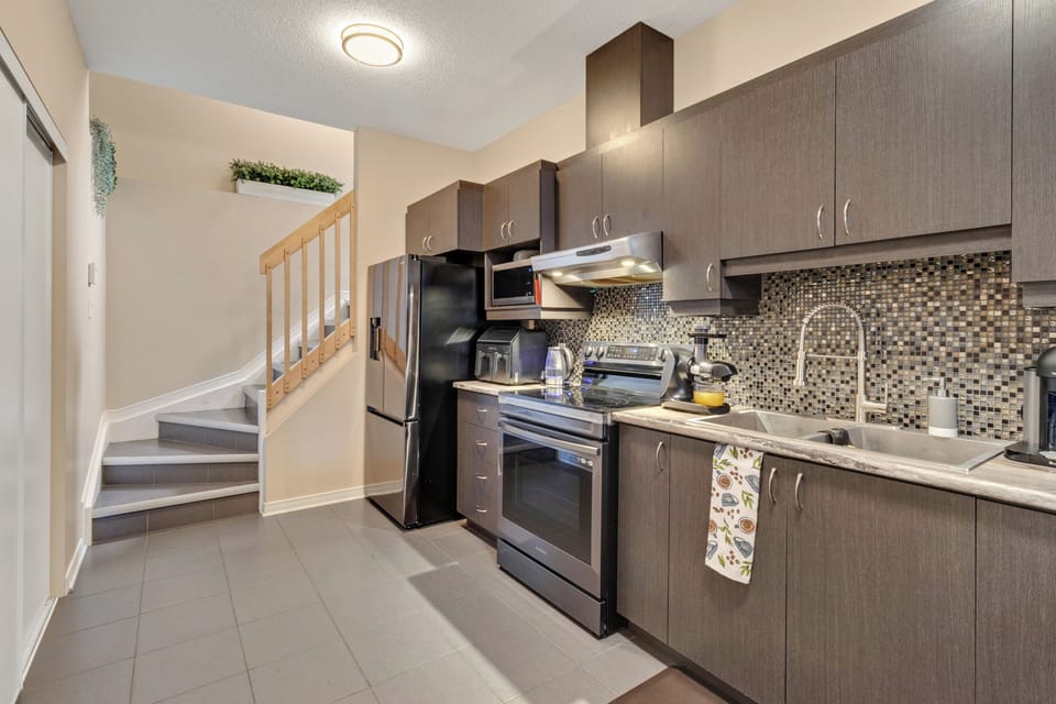 Cook in our fully equipped kitchen, designed to cater to your culinary need