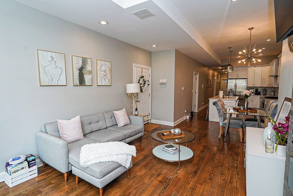 Beautiful open living space concept