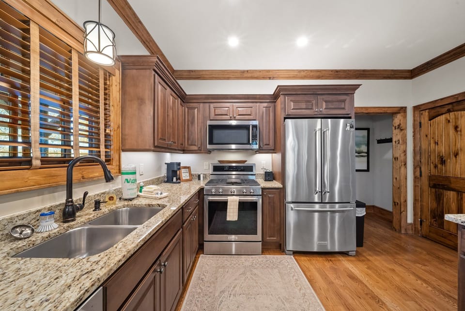 Stainless Appliances in the Well Stocked Kitchen