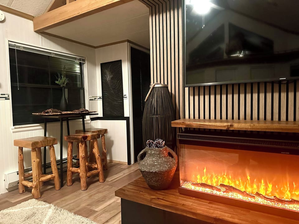 Best 3 sided fireplace 