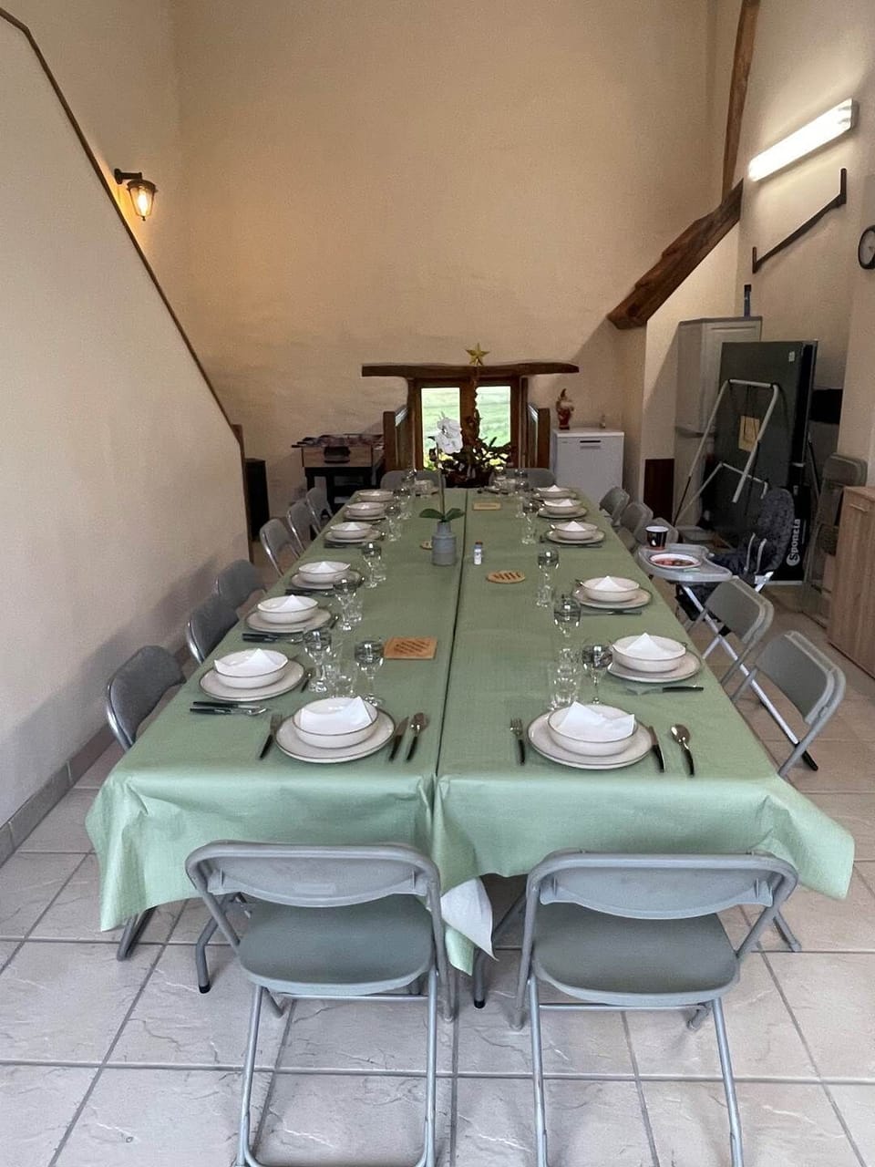 Salle commune repas
