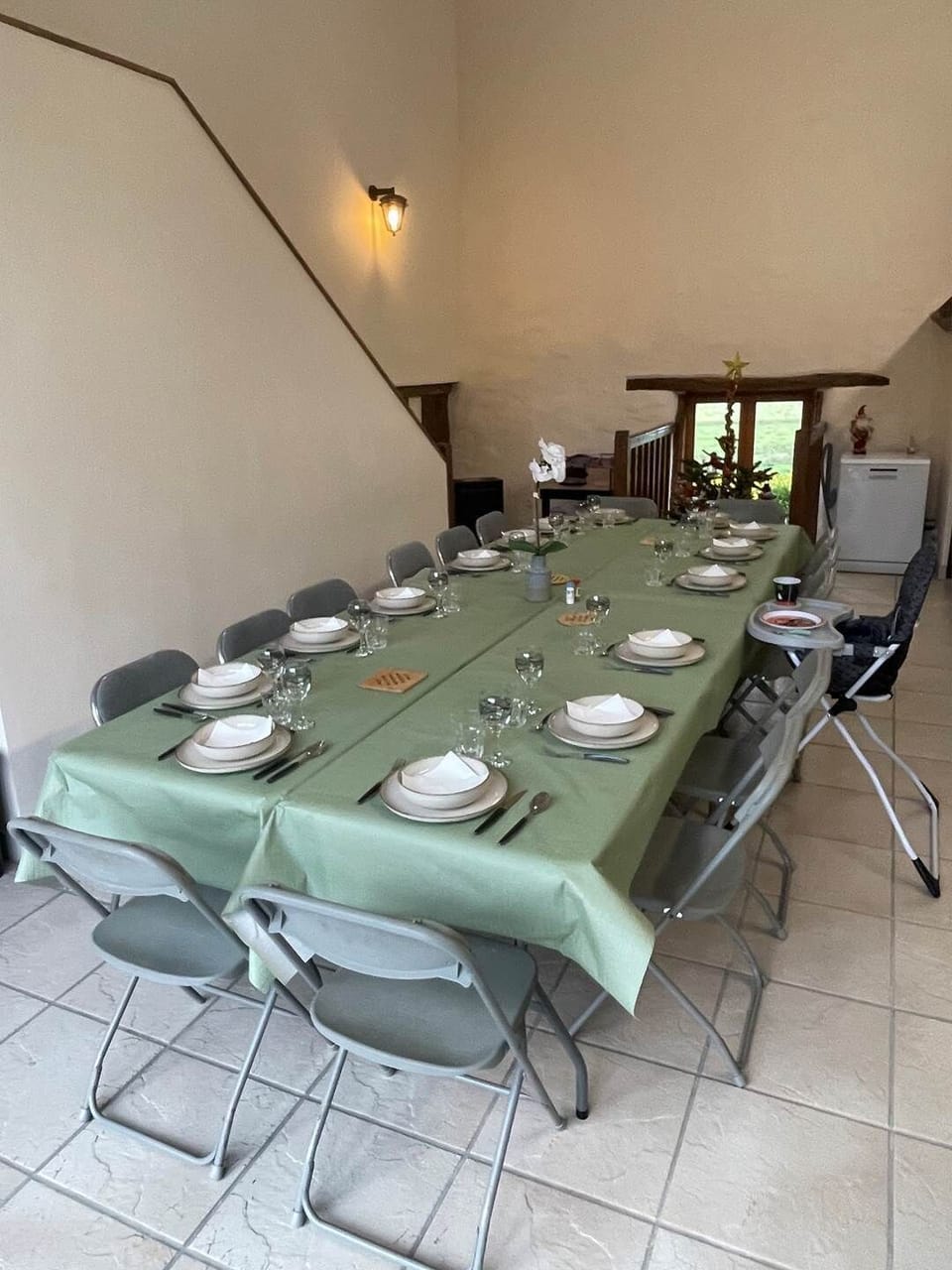 Salle commune repas