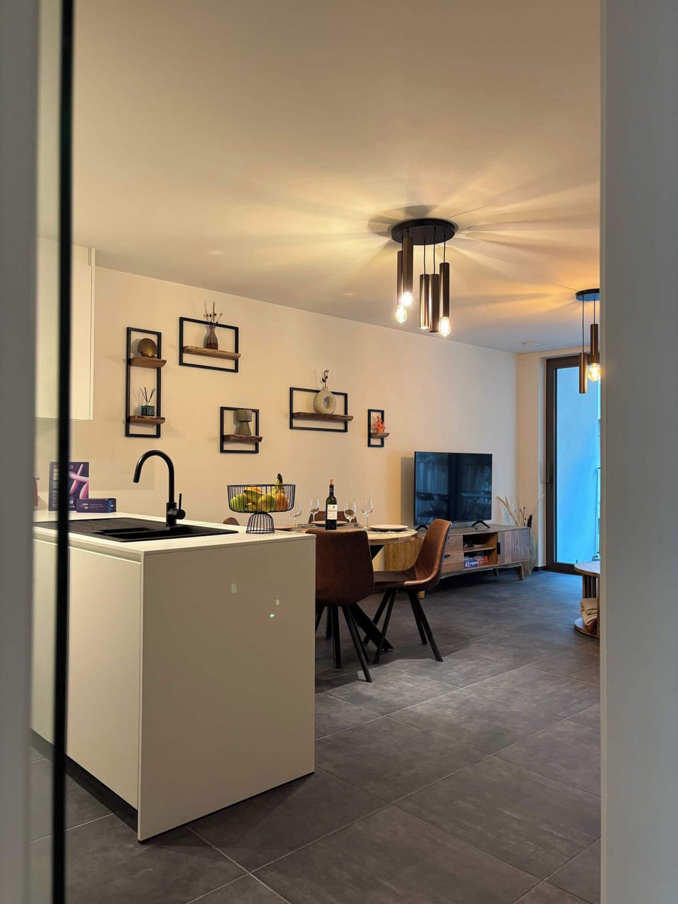 Welcoming hallway leading into a bright, stylish home