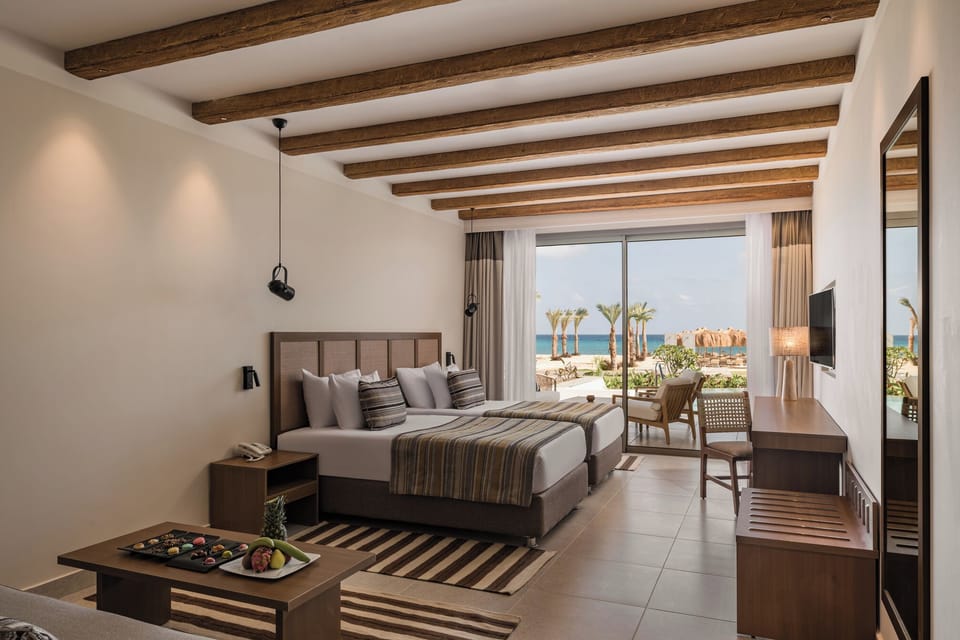 Stretch out in a spacious room designed for total calm.