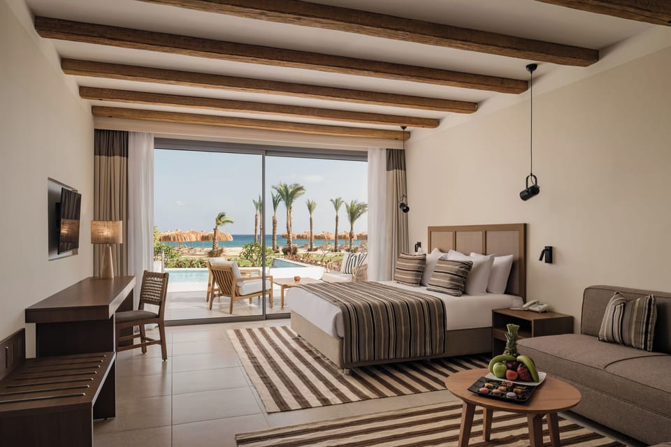 Wake up to palm-framed views and serene resort energy.