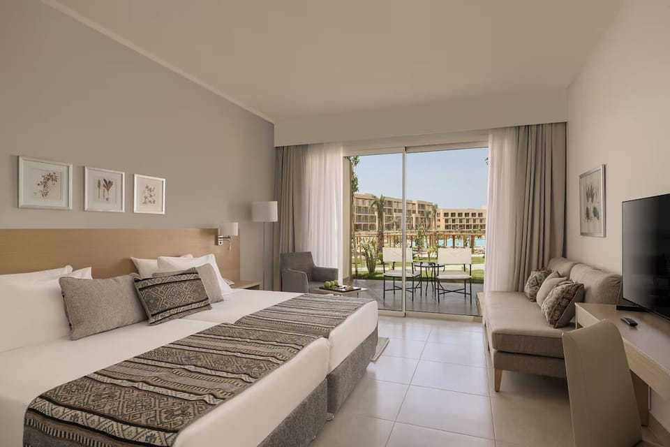 Unwind in a spacious room with relaxing resort views.