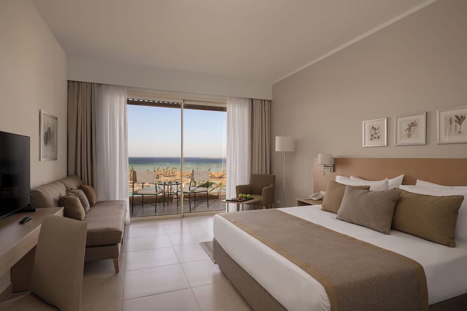 Wake up to ocean breezes from your private balcony.