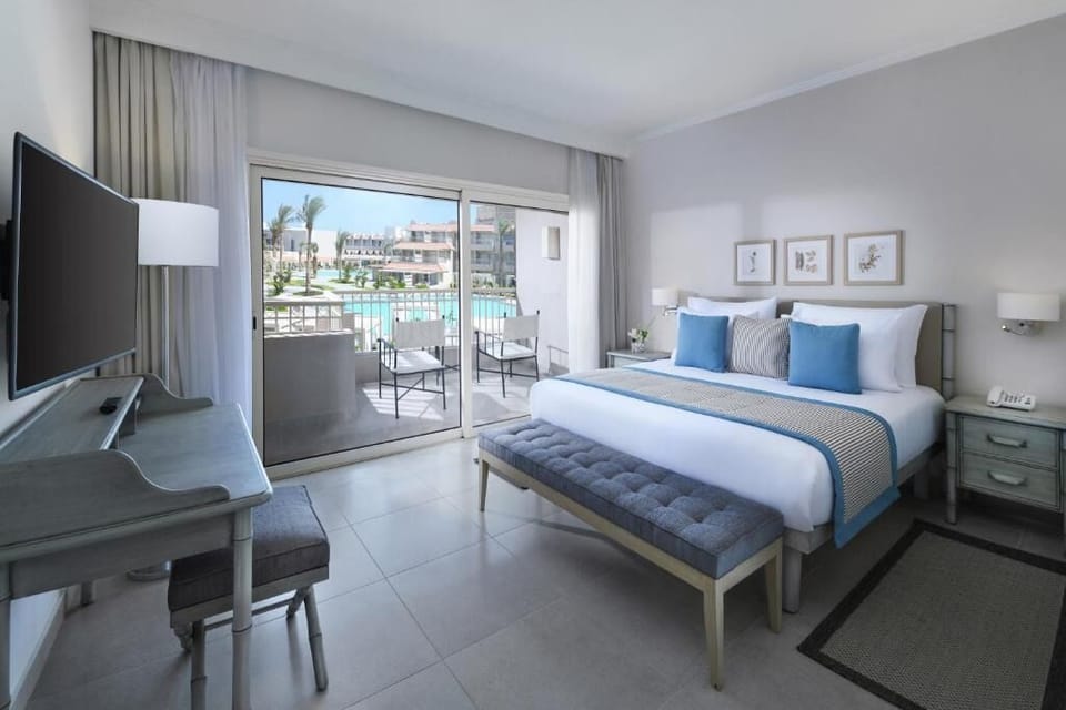 Step onto the balcony and soak up resort views.