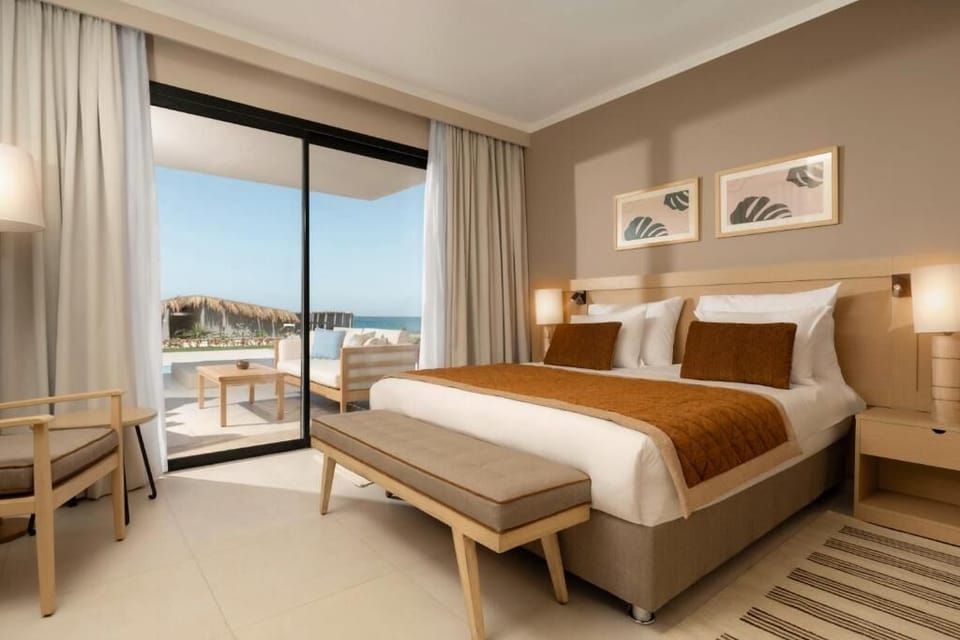 Drift off to waves, then lounge outside in total comfort.