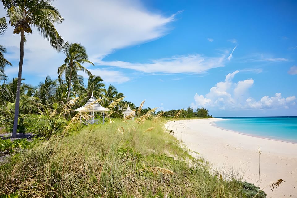 Escape to powder-soft sands and calm, turquoise water.