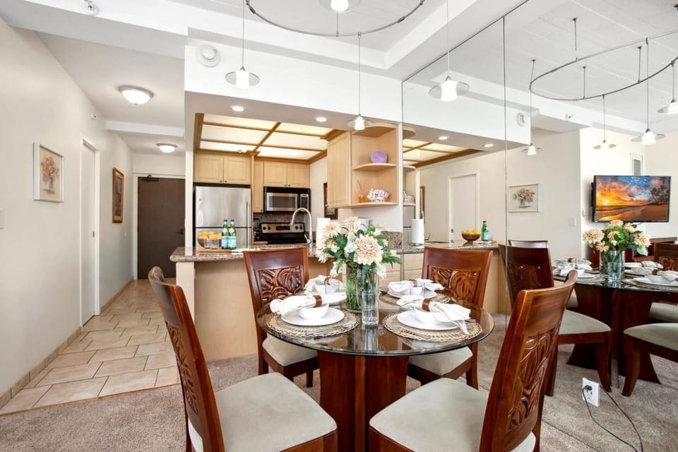  Surrounded by island charm and thoughtful details, this airy dining area blends comfort, style, and connection    WH1-615
