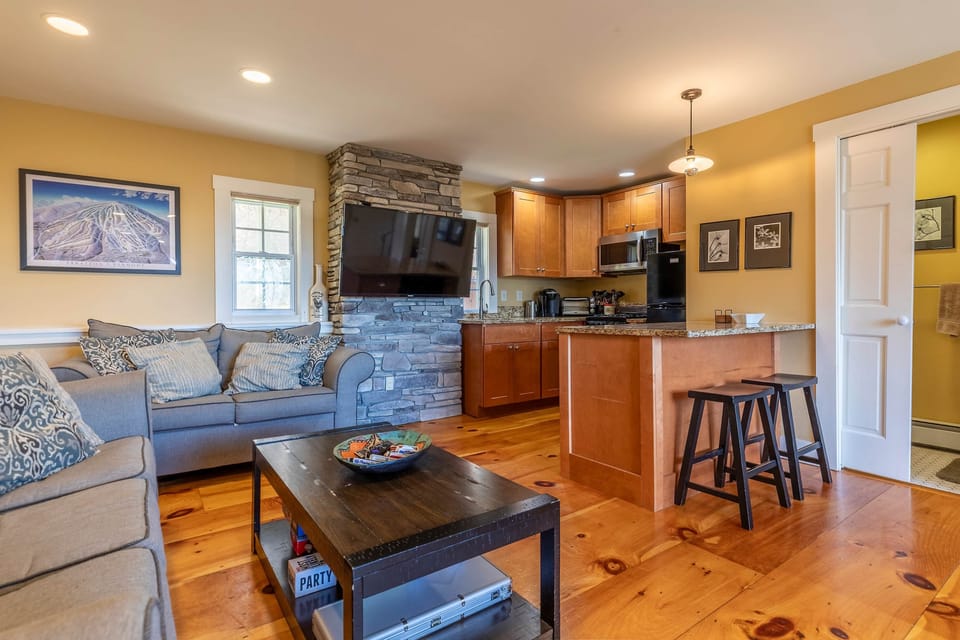 Living Room & Kitchenette