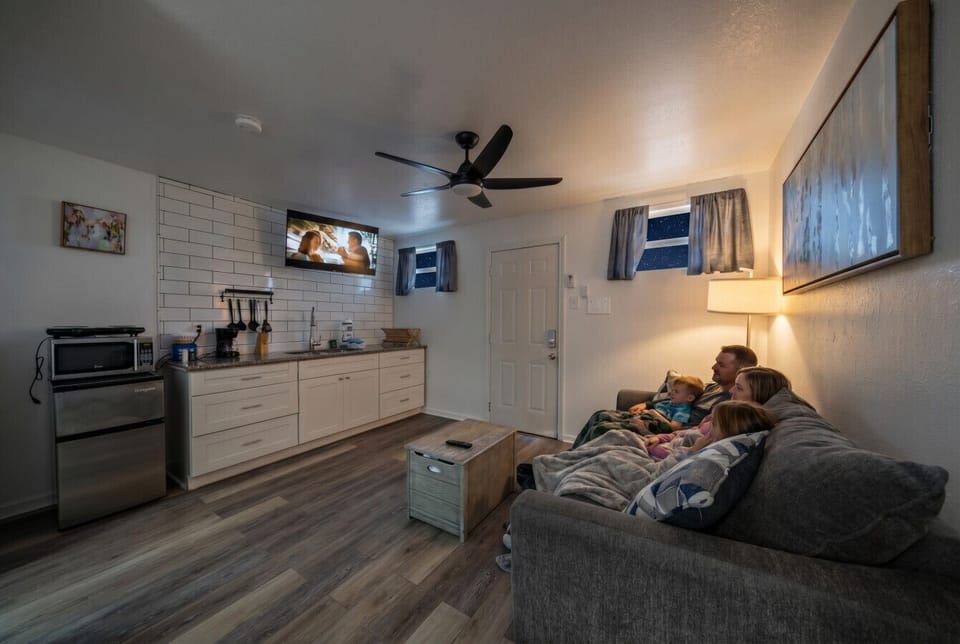Another angle of the living room