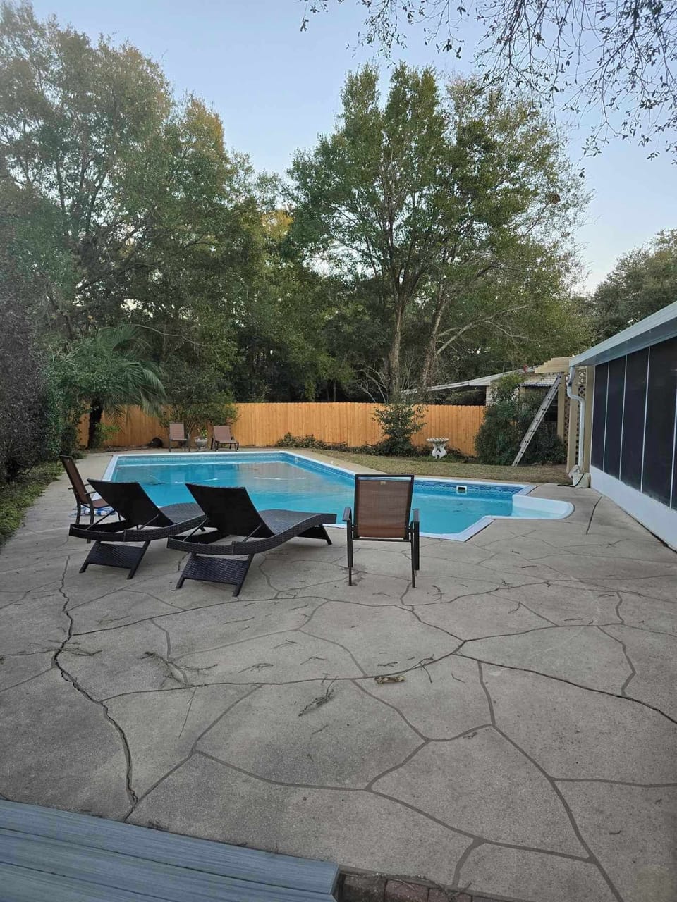Pool Lounge Area