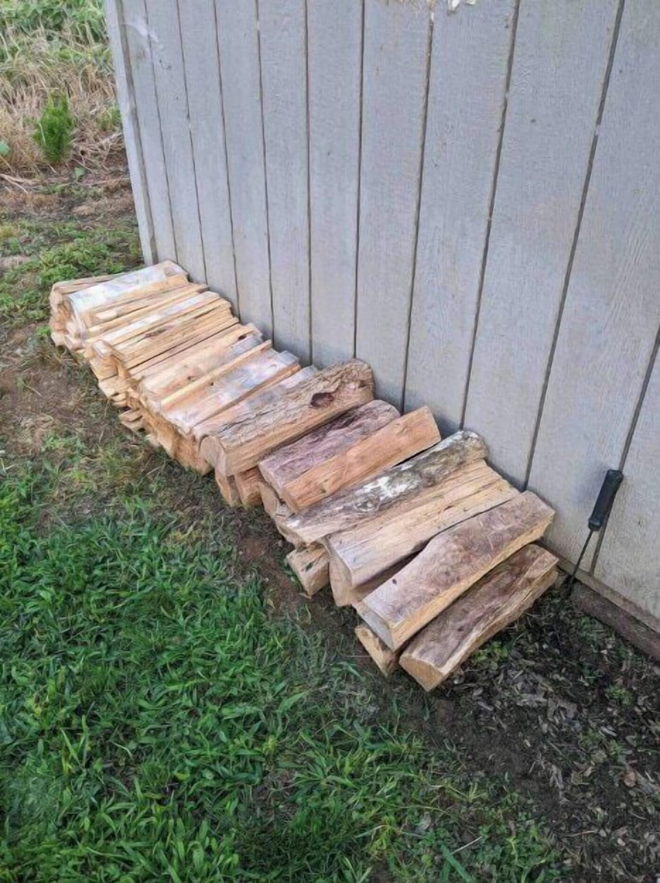 Wood for fire pit