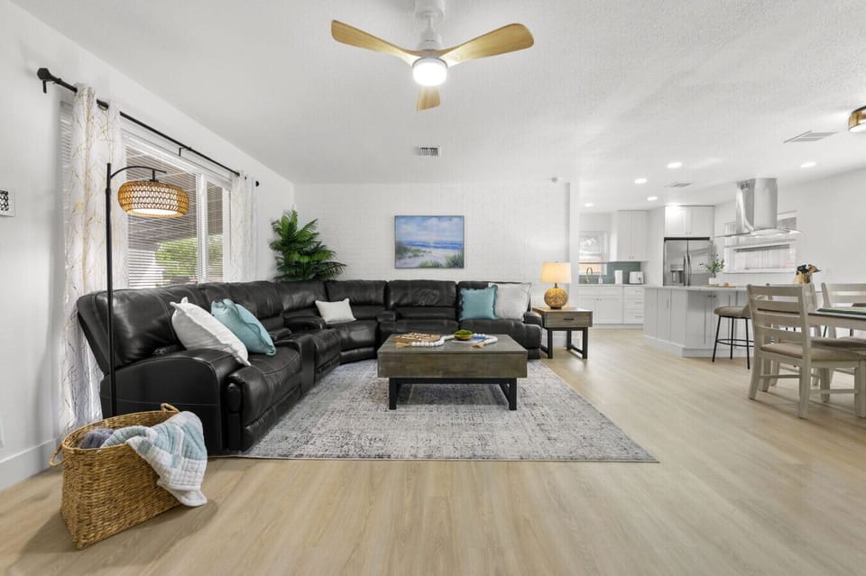 Living room area - open concept