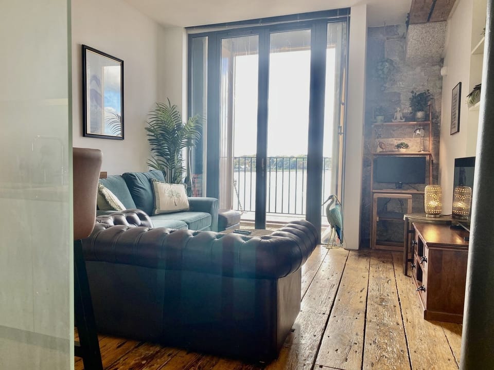 Living Space and Balcony 