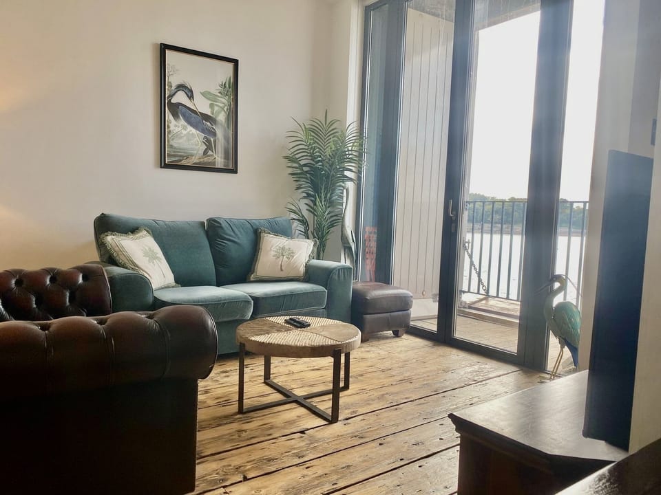 Living Space and Balcony
