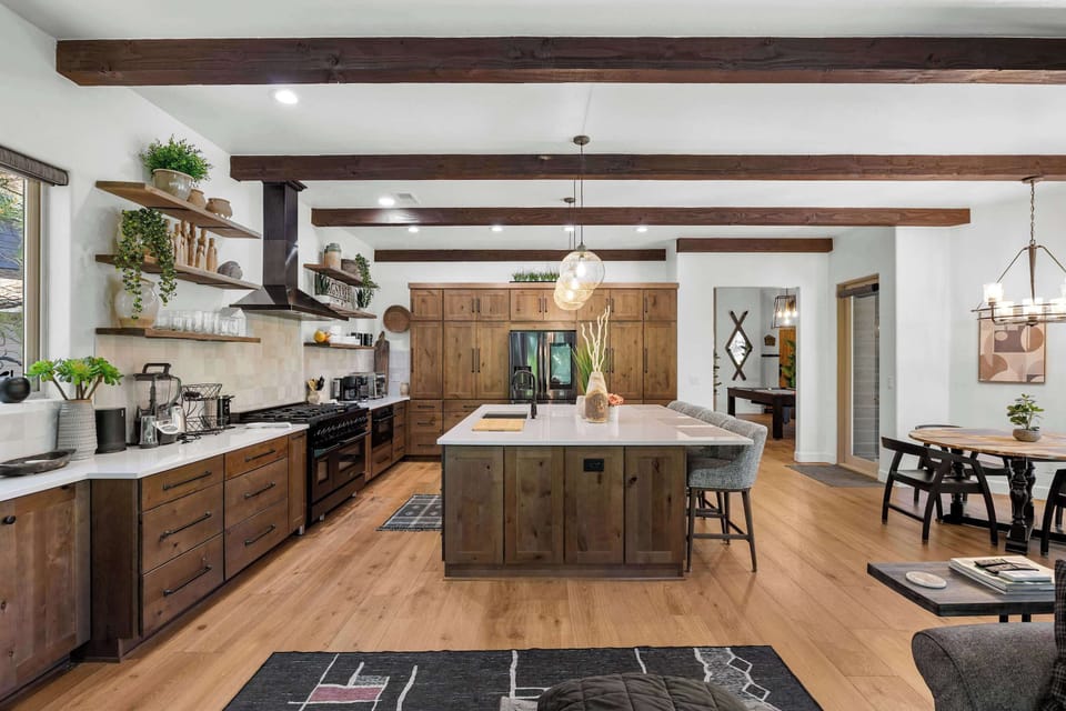 Cook, Gather & Connect in This Spacious Modern Kitchen 🍳