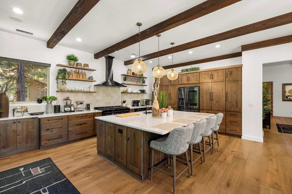 HUGE kitchen!