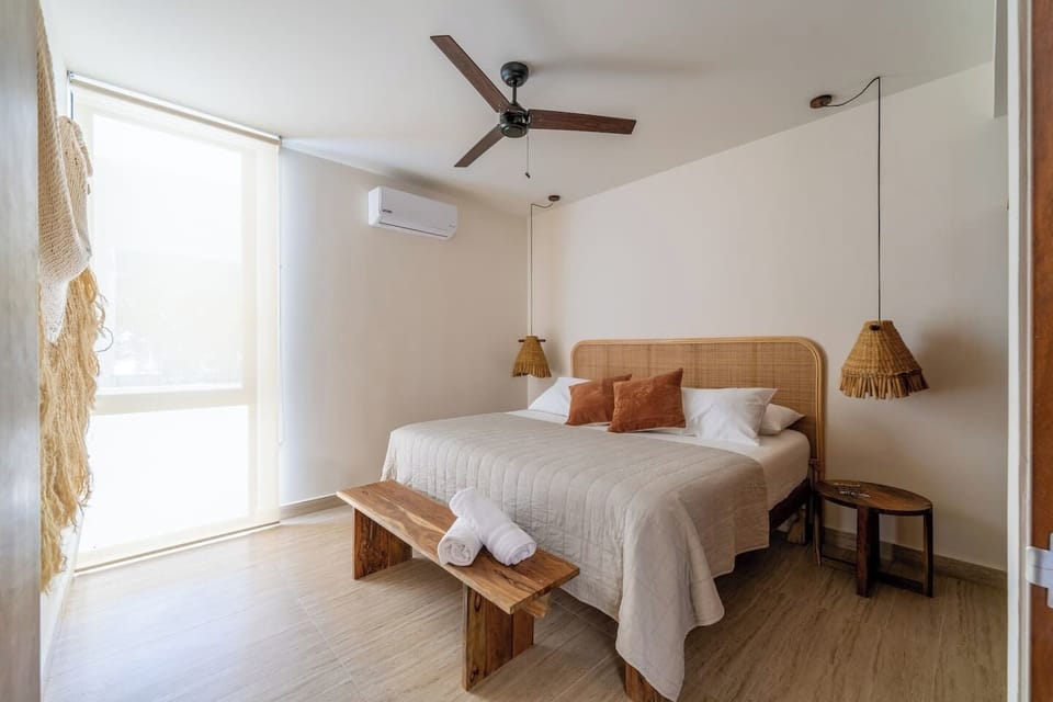 Bedroom with King Size Bed