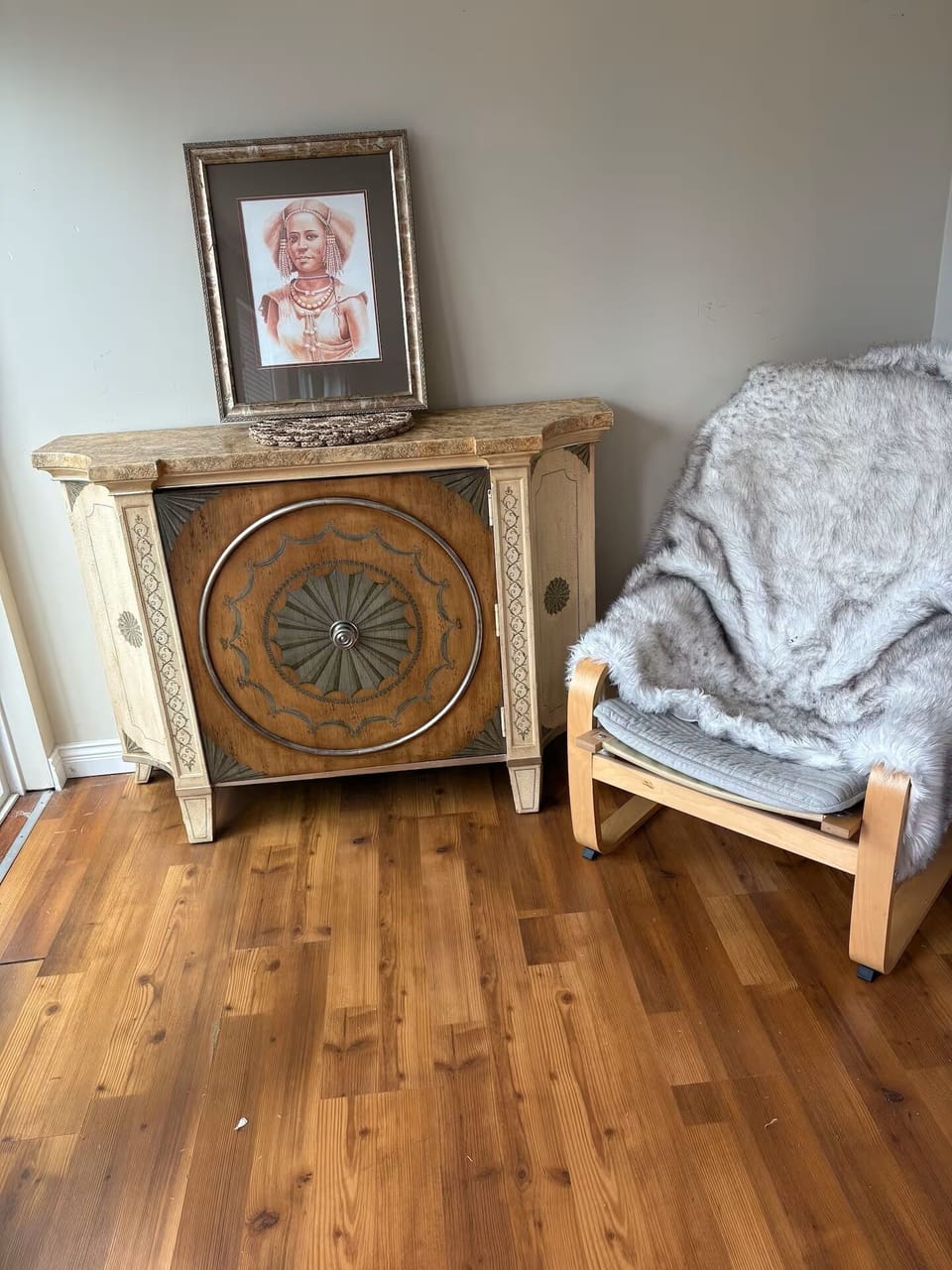 Part of dining room down