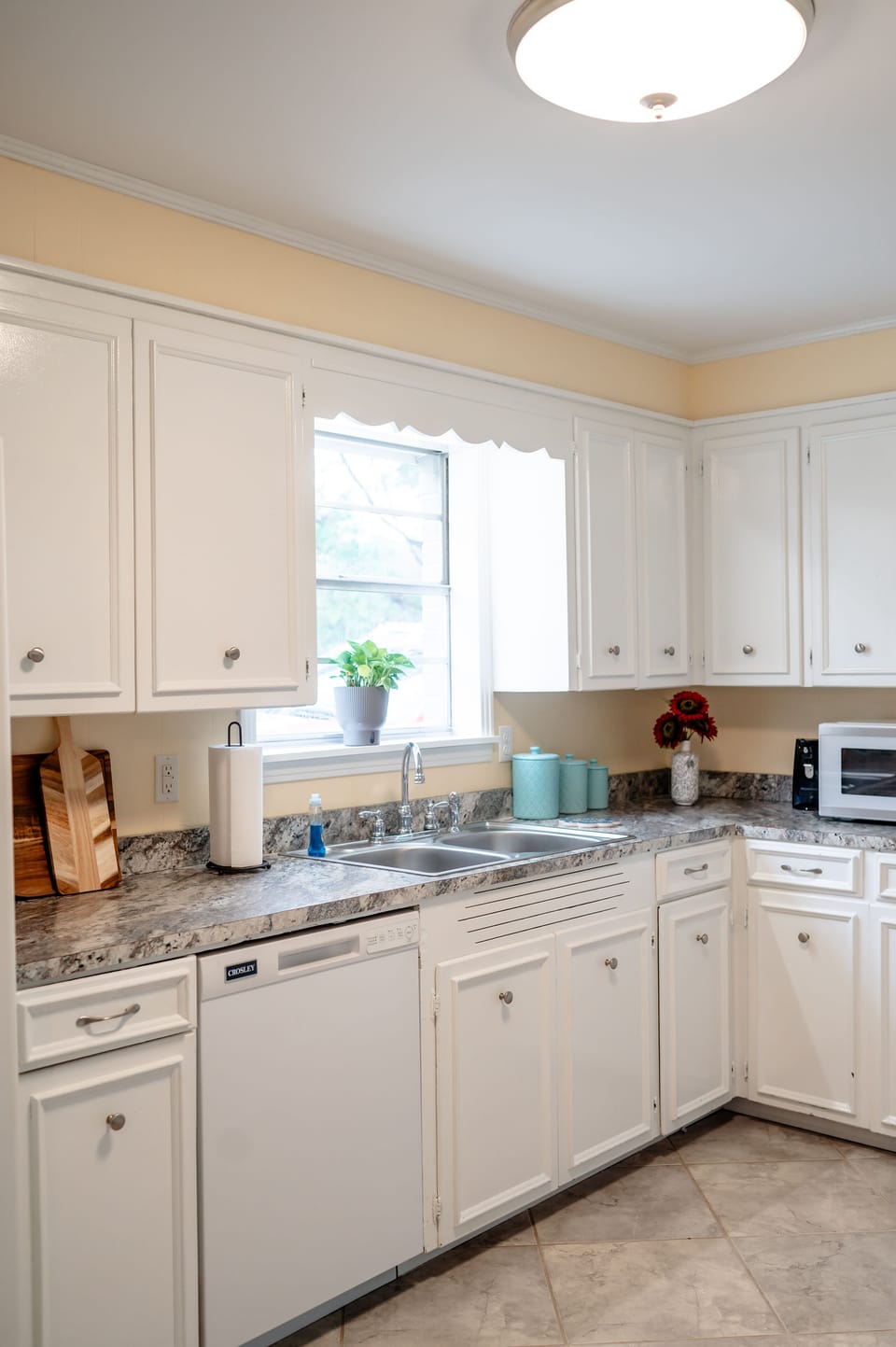 A well-stocked kitchen