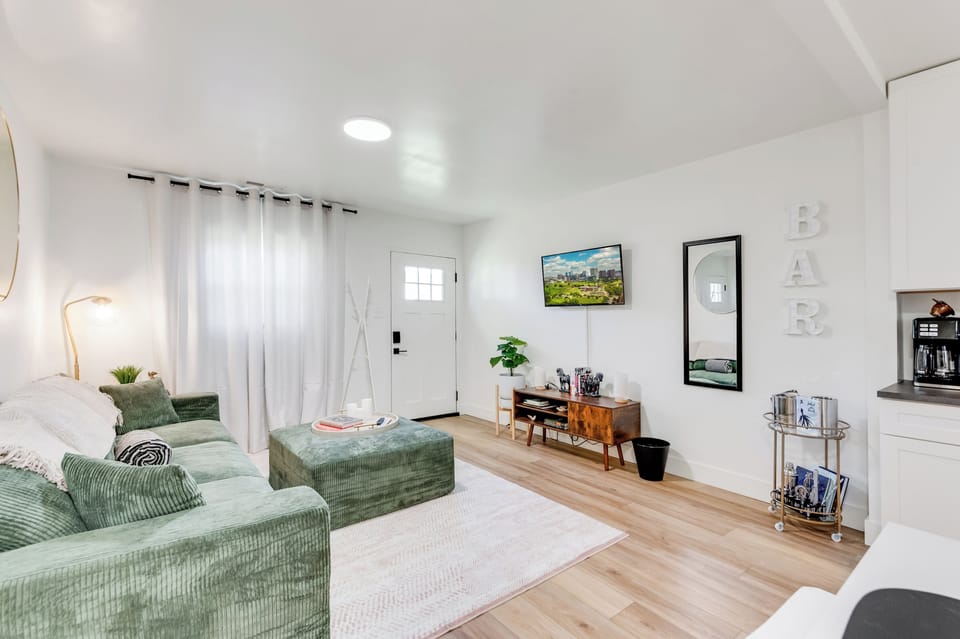 Living Room: Stylish space with plush seating and a view—perfect for unwinding after adventures!