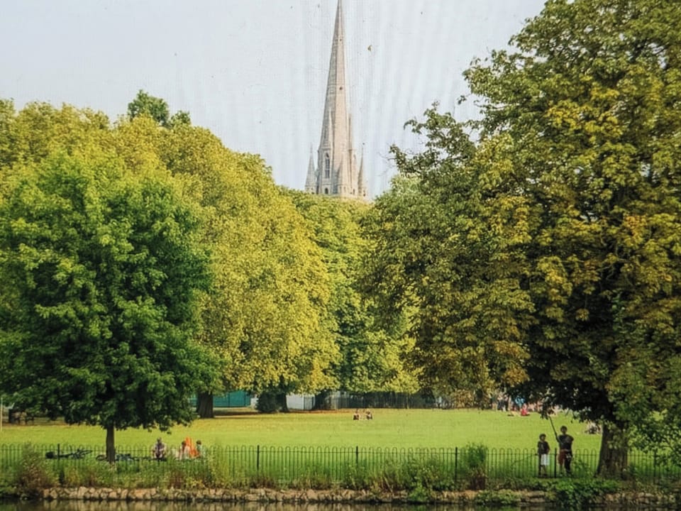 Clissold Park-a 3 minute walk from the flat