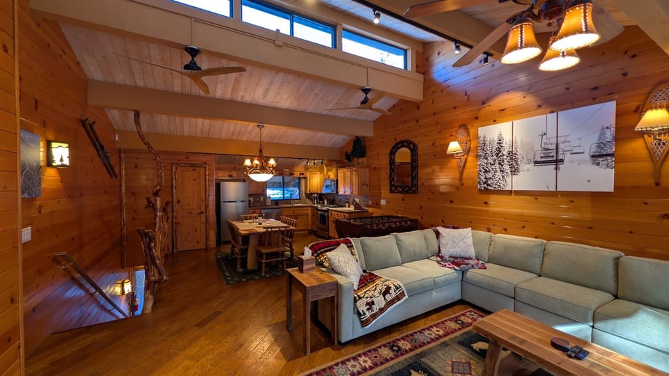 Bright open great room, designed for everybody to be together