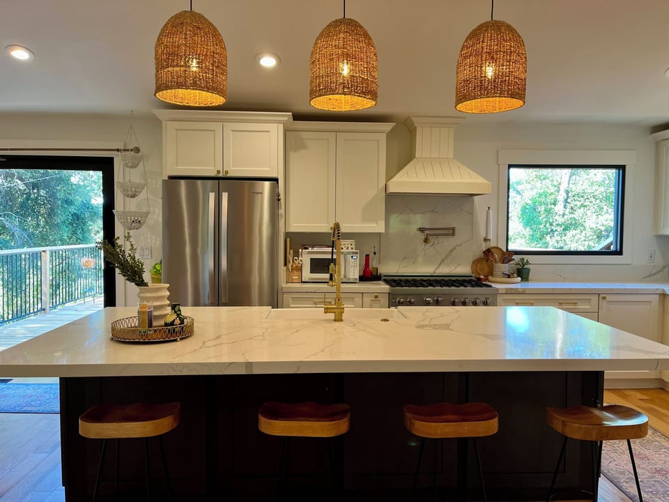 Newly remodeled interior throughout home