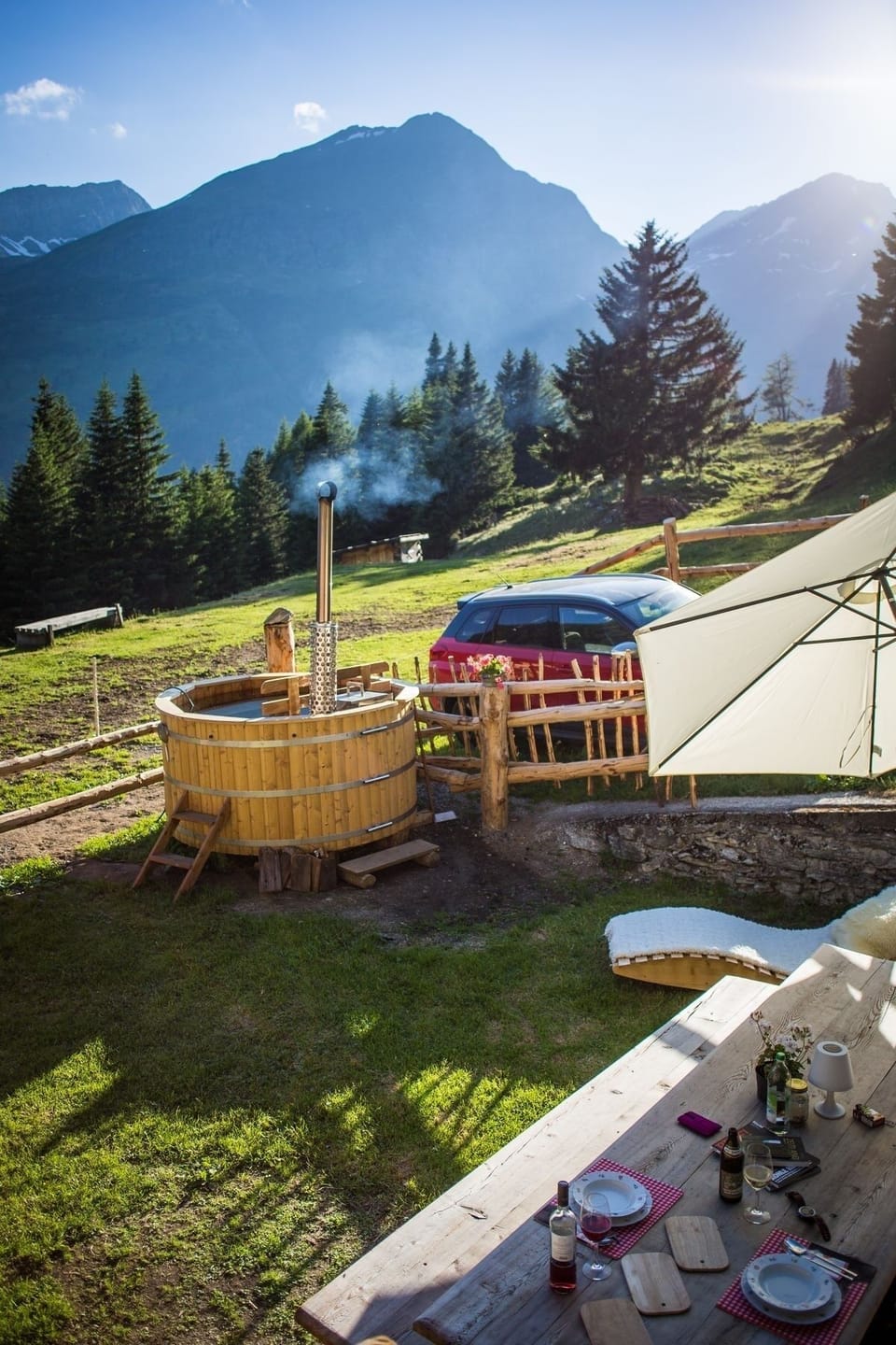 Outdoor dining